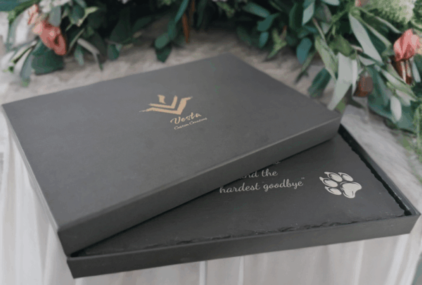 Pet Memorial Slate — photo 2 by Vesta Custom Creations