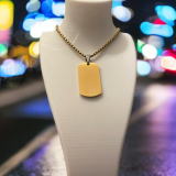 Zodiac Necklace Reverse