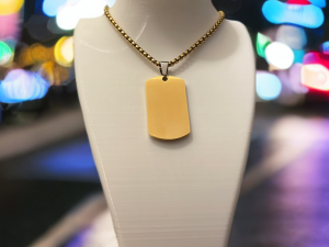 Zodiac Necklace Reverse