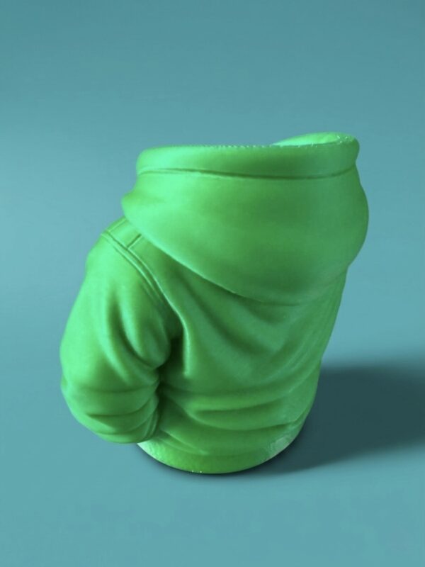 3D Printed Hoodie Desk Jar — photo 2 by Vesta Custom Creations