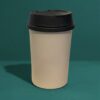 Branded reusable coffee cup with custom logo by Vesta