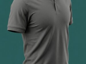 Custom branded polo shirt with company logo by Vesta
