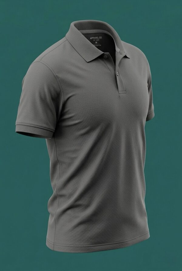 Custom branded polo shirt with company logo by Vesta