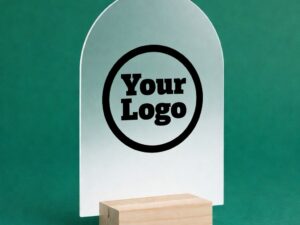 Custom UV printed acrylic business sign by Vesta