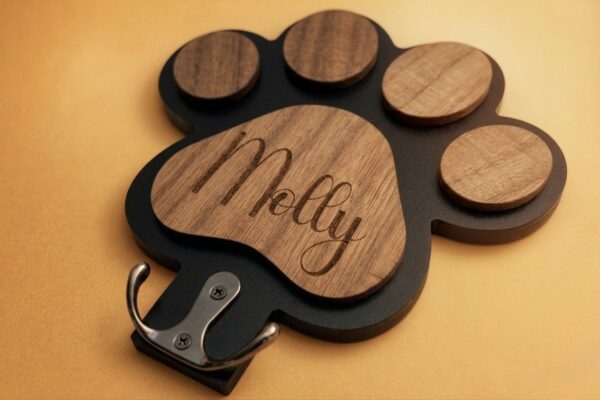 Personalised Dog Lead Hook — photo 2 by Vesta Custom Creations